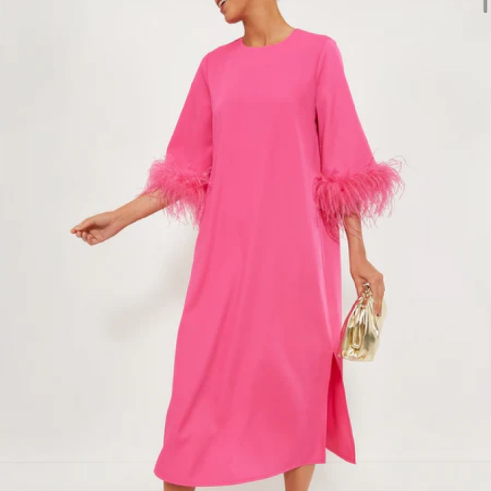 Tuckernuck NWT Pink Feather Jamie Dress